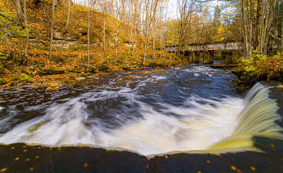   Nõmmeveski juga sügisel